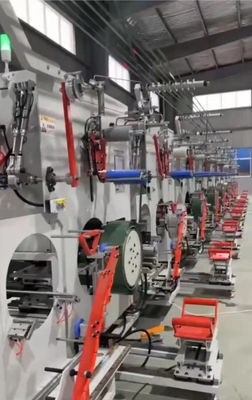 350 m/min Enrolador automático de cinta de PET com tensão de enrolamento ajustável