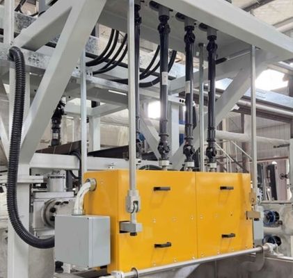 Linha de extrusão de tiras de poliéster PET Máquina de fabricação de tiras de plástico