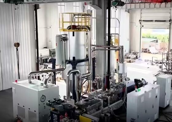 Linha de Extrusão de Fita PET com Solução Integrada: Secagem à Bobinagem