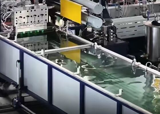 Linha de produção de fita PET com controle de circuito fechado personalizado para produção impecável de PET