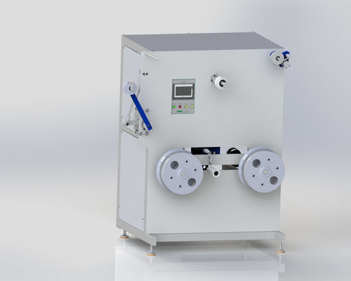 Extrusão de plástico semiautomática de enrolamento de PET com servomotor duplo