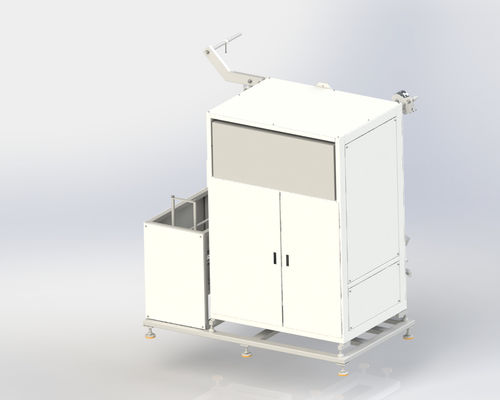 Máquina de enrolamento de tiras de poliéster PET de 220V 50Hz com sistema automático de embalagem