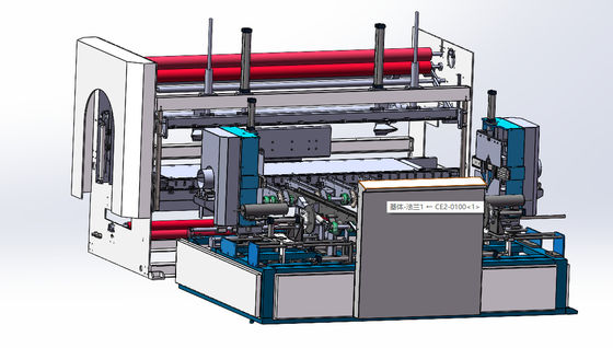 Máquina de embalagem automática de tecido de vácuo inteligente, controle PLC 380V 50Hz