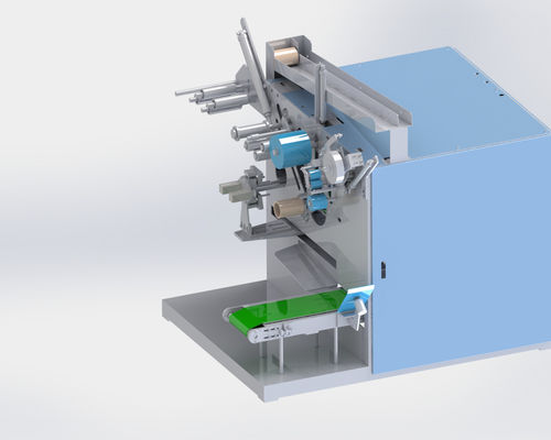Máquina de enrolar tubos de plástico HDPE