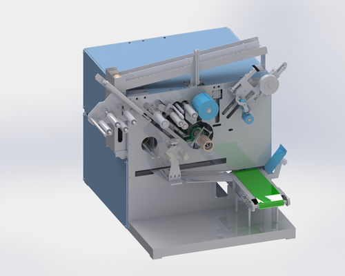 Envolvedor de tubos de plástico de HDPE LDPE totalmente automático Envolvedor contínuo