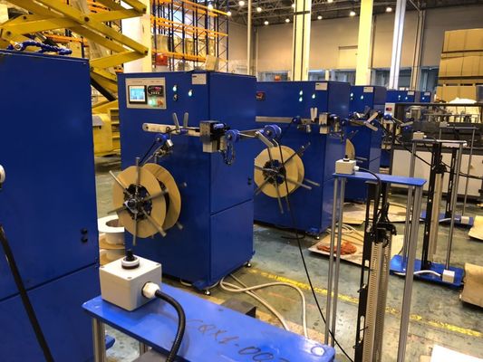Máquina de enrolamento de mangueiras de tubos de borracha plástica