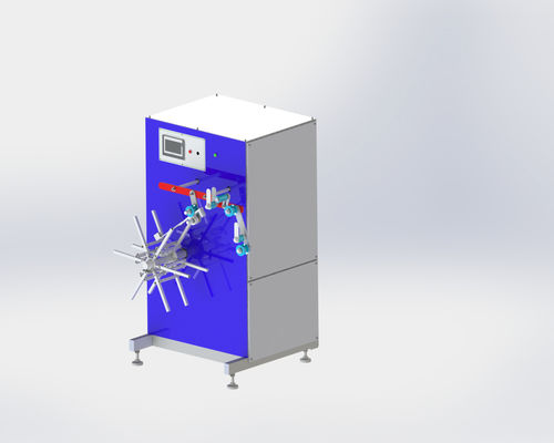 Máquina de enrolar mangueira compacta Enroladora de tubos de borracha com correia automática