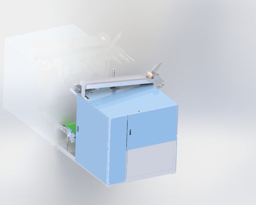 Máquina de corte de rolos de tubos de plástico HDPE para fábrica