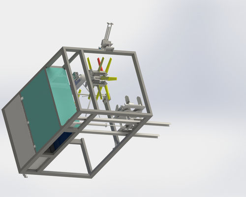 Máquina de enrolar tubos de plástico simples / duplo Operação flexível