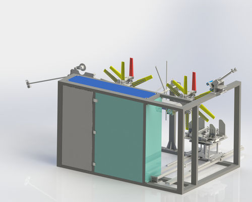 Máquina de enrolamento automática de pulverização de plástico tubos de HDPE LDPE enrolador de mangueza suave