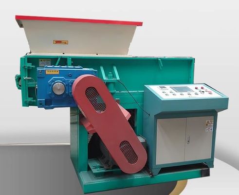Máquina de trituração de tubos de PVC PE de eixo único de corte rotativo para plásticos