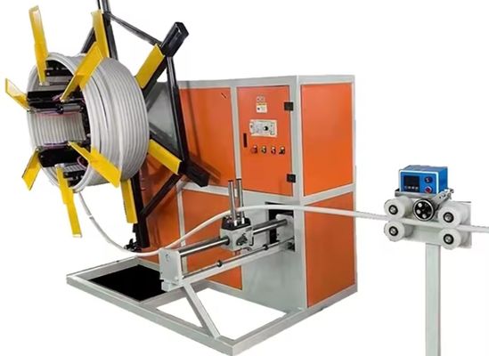 Máquina de enrolamento de mangueira de borracha ajustável de alta automação