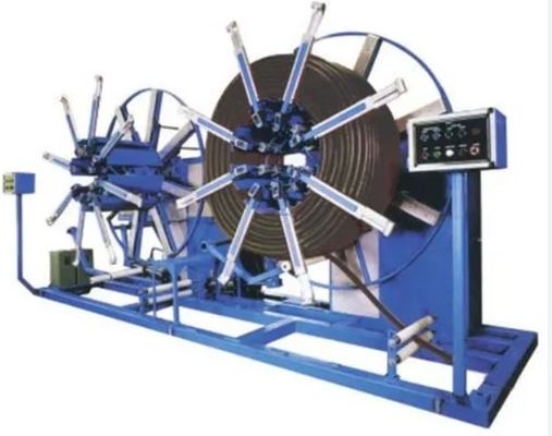 150 m/min Enrolador de mangueira suave Máquina automática de enrolar bobinas para plásticos