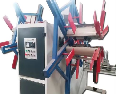 Máquina de enrolar mangueira de borracha flexível de fita de vidro de parafuso único