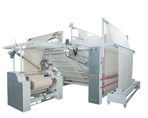 Máquina de embalagem de núcleo de almofada têxtil 6 rolos/min com inspecção