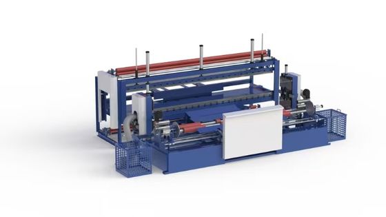 Máquina automática de embalagem de rolos de tecido