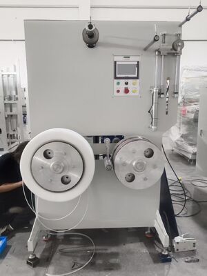 Extrusor directo de enrolamento paralelo de correia para animais de estimação Enrolador semi-automático