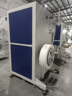 Cintos para animais de estimação Mandrels pneumáticos semiautomáticos para mudança rápida de bobina