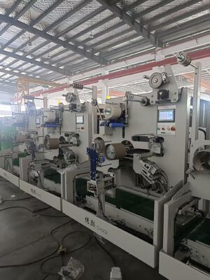 Máquina de enrolamento interno totalmente automática de tipo transportador de cinta de PP, construída para embalagens e operações industriais pesadas