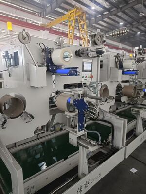 Máquina de enrolar totalmente automática de tipo transportador de enrolamento interno de correia de PP