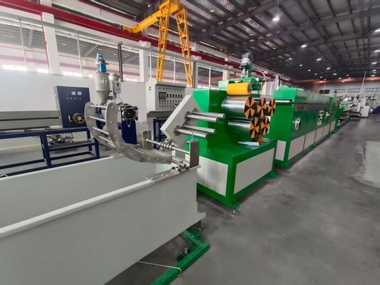 Indústria de embalagens de precisão em sistema de extrusão de PP quadruplicado 1 em 4