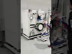 9 - 32mm Polyester PET Strap Máquina de Enrolamento Automático Com Dual Servo Motor